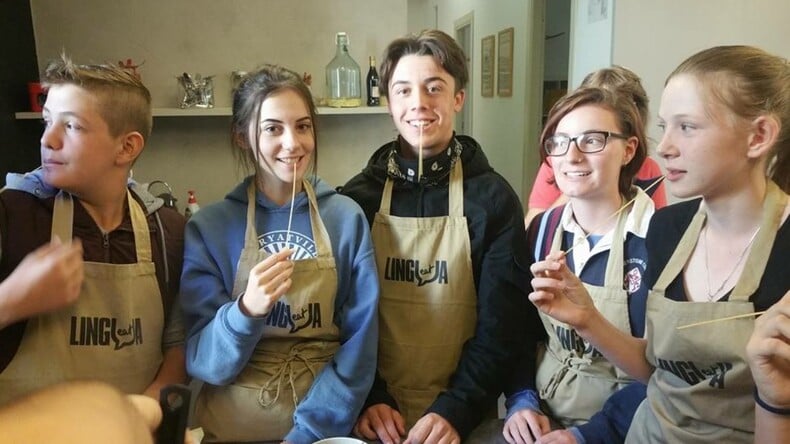 Lingua students