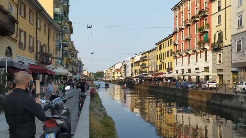 vista sui Navigli