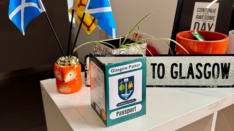 Glasgow Patter útlevél