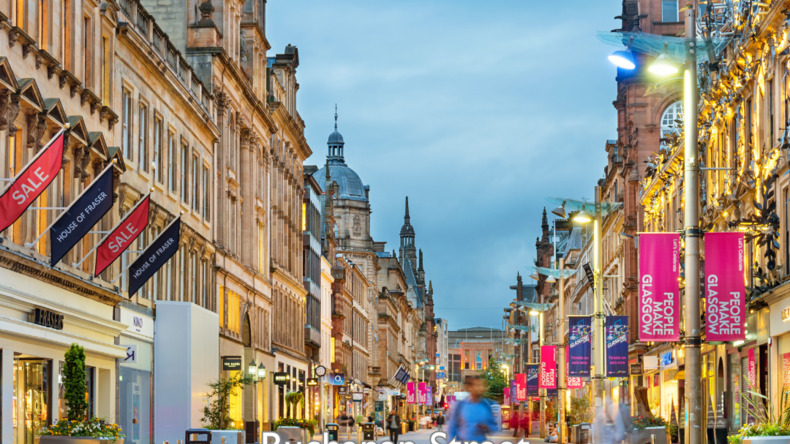 Buchanan Street (a mi utcánk!)