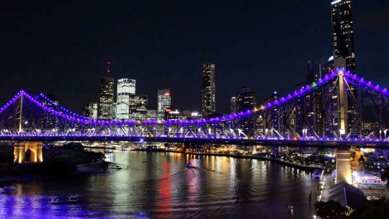 Night views in Brisbane 