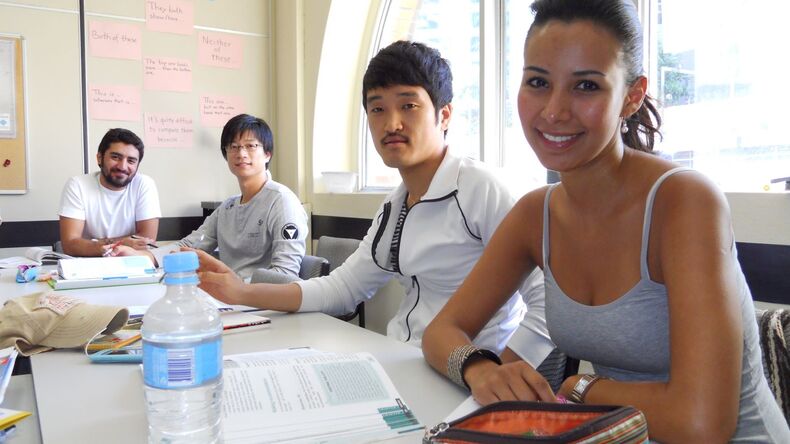 Student smiling 