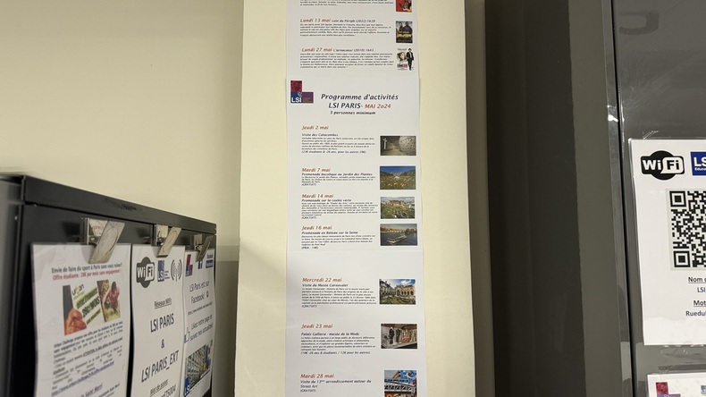 Social activity board