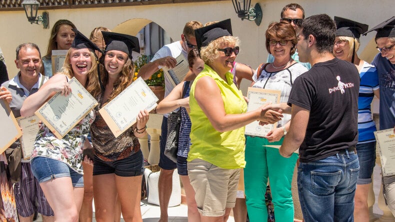 Giorno della laurea alla Maltalingua School of English