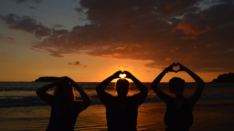 Sunset in Manuel Antonio 