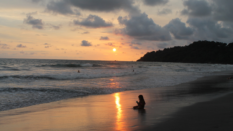 Beach sunset