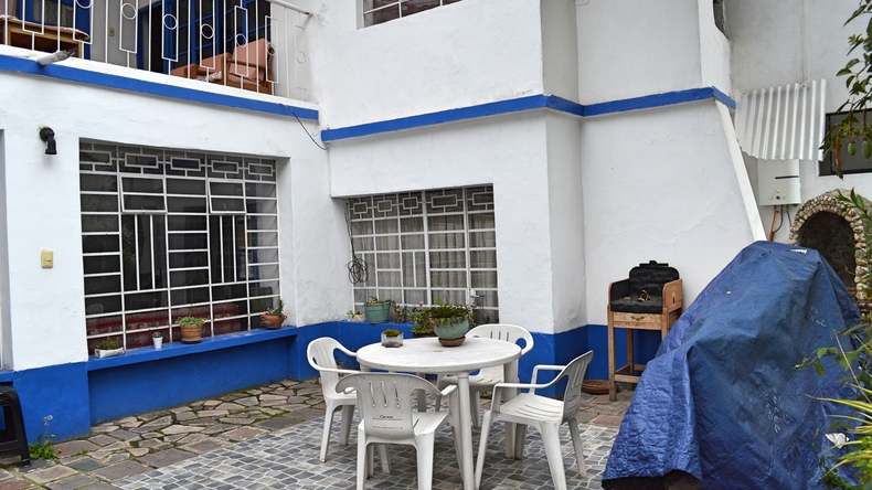 Homestay outdoor area