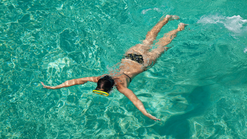 Simning i Ibiza