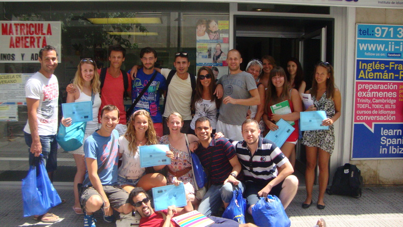 Instituto de Idiomas Ibiza-studenter