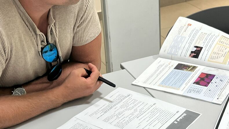 Diák az osztályban