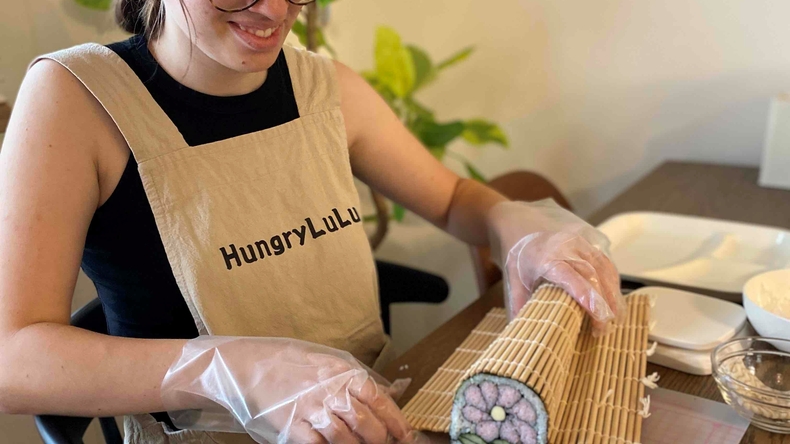 Preparação de sushi
