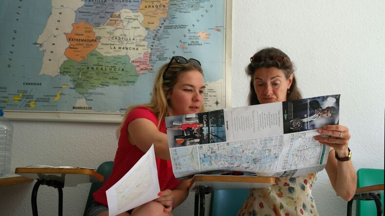 Studying together