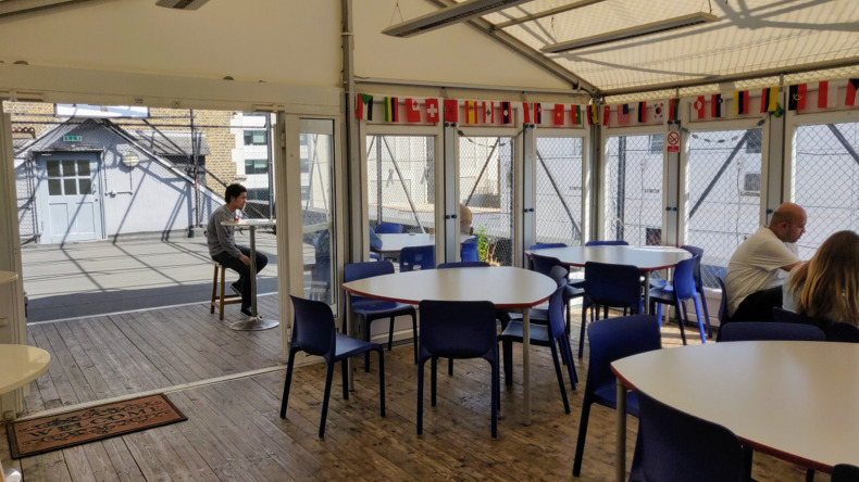 terrazza sul tetto