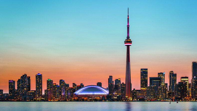Twighlight Skyline i Toronto
