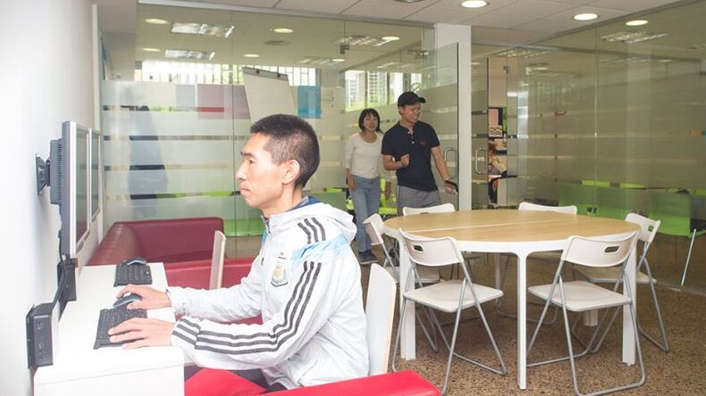 Computadores para uso dos estudantes