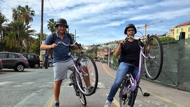 pista ciclabile