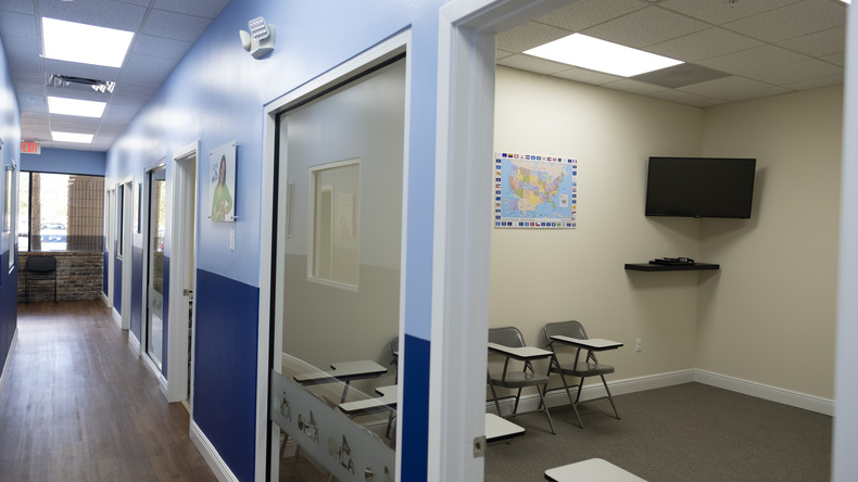 A Boca Raton-i iskola felszerelései