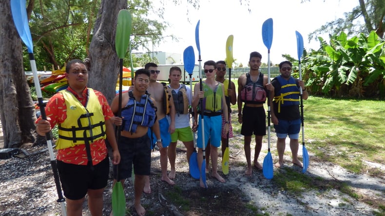 Excursão de Caiaque