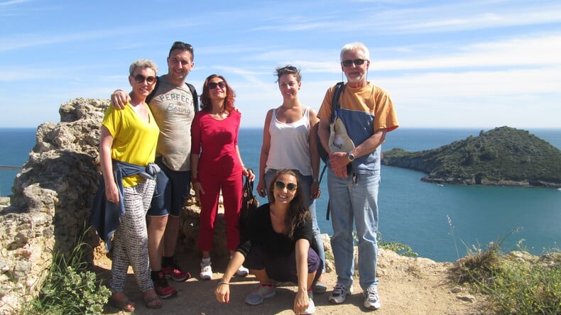Students in Orbetello