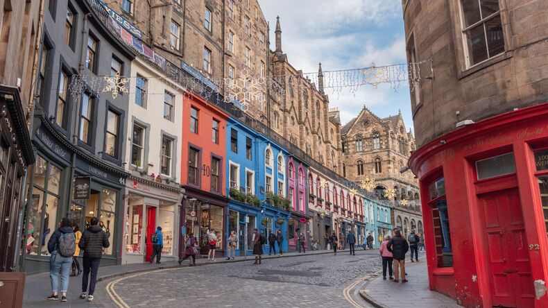 Gatene i Edinburgh