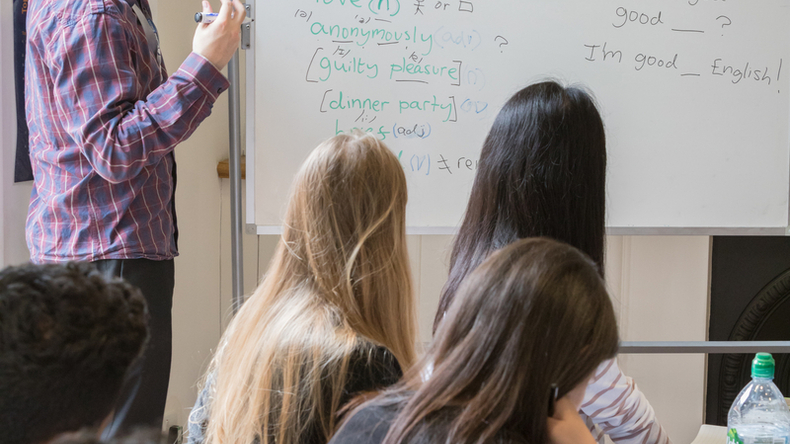 Klasse ved Oxford International Education