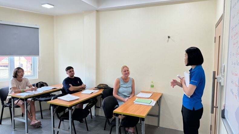 Patong Language School klasse
