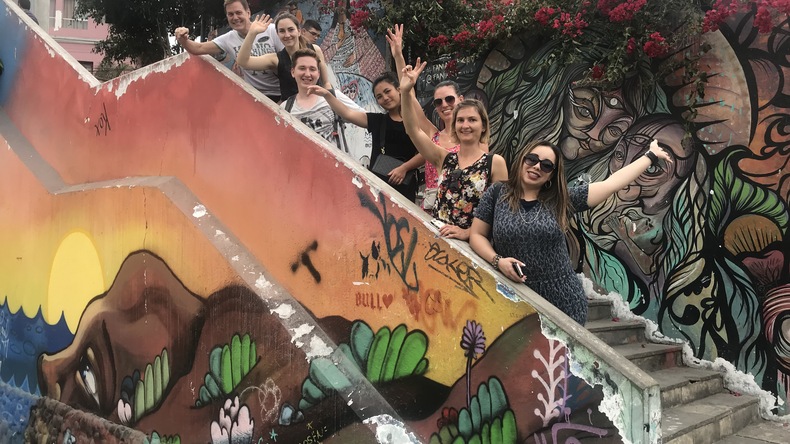 Tour a pie
