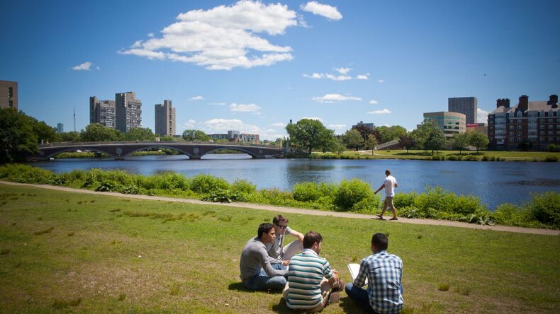 Apreciando Boston no verão