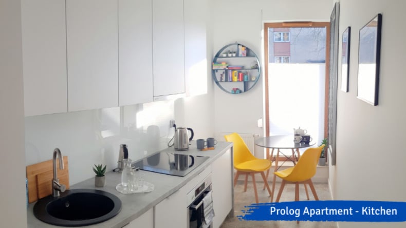 Cucina dell'appartamento