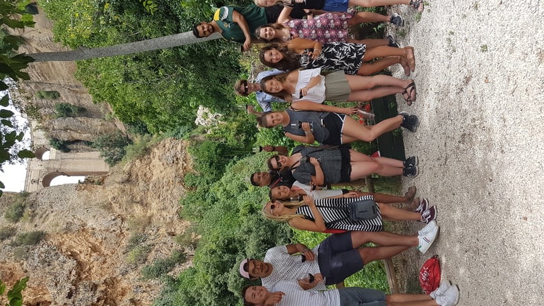 Group hike
