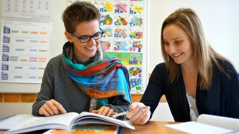 Групповое обучение в Durbe Russian Language Academy