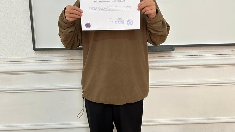 Certificate of Attendance