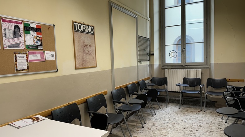 Obszar lekcji w Scuola Leonardo da Vinci