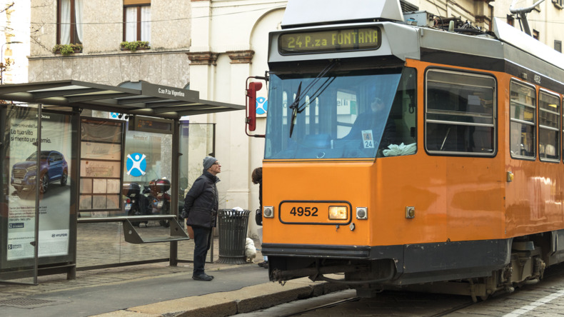 Tram in Milaan