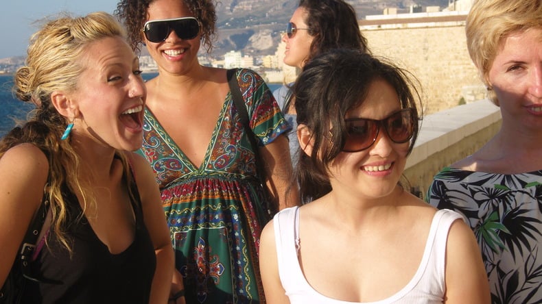 Students in Trapani (Sicily)