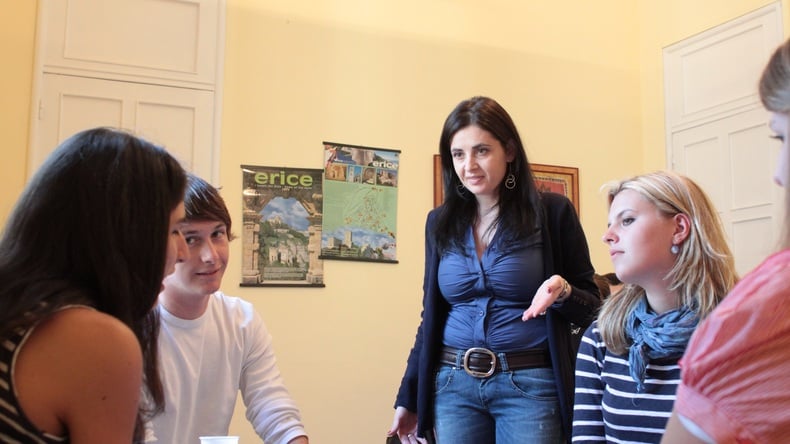 Урок в Scuola Virgilio