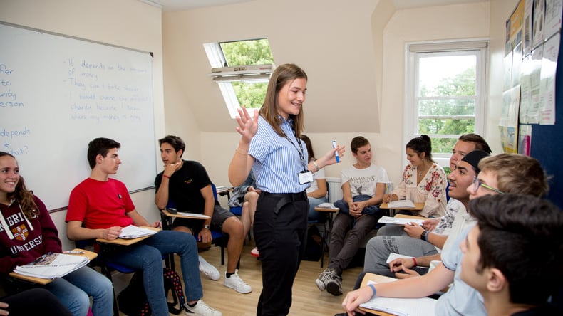 المعلم في الفصل الدراسي