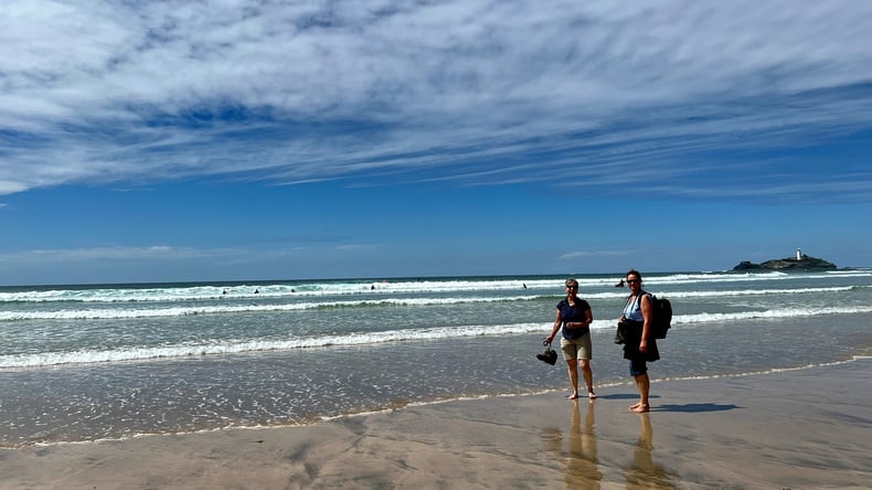 Spacer po plaży
