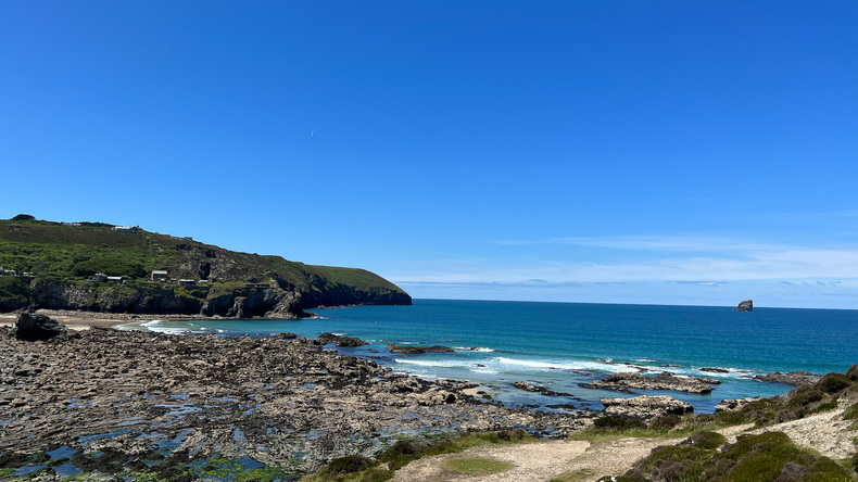 Trevaunance Cove: tuż pod naszą klasą