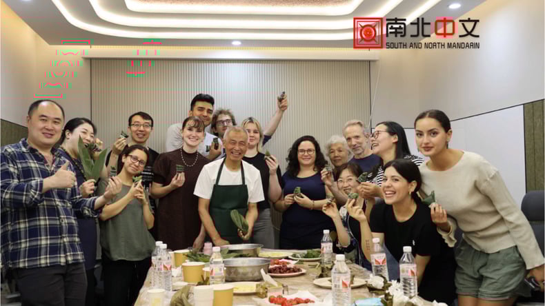 Håndlavet fremstilling af Zongzi