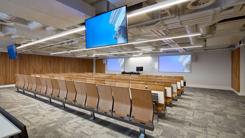 Sala de aula da UCL