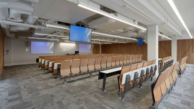 Sala de aula da UCL