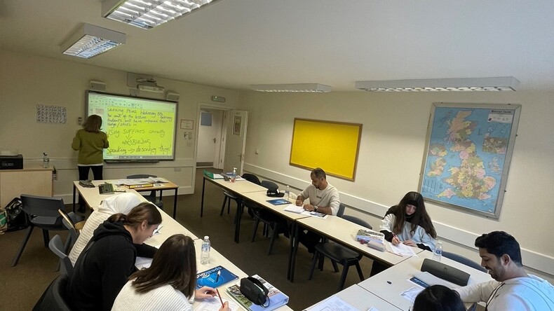 Studenter i klasserom