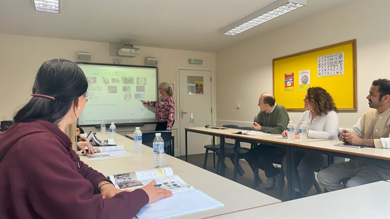 Studenter i klasserom