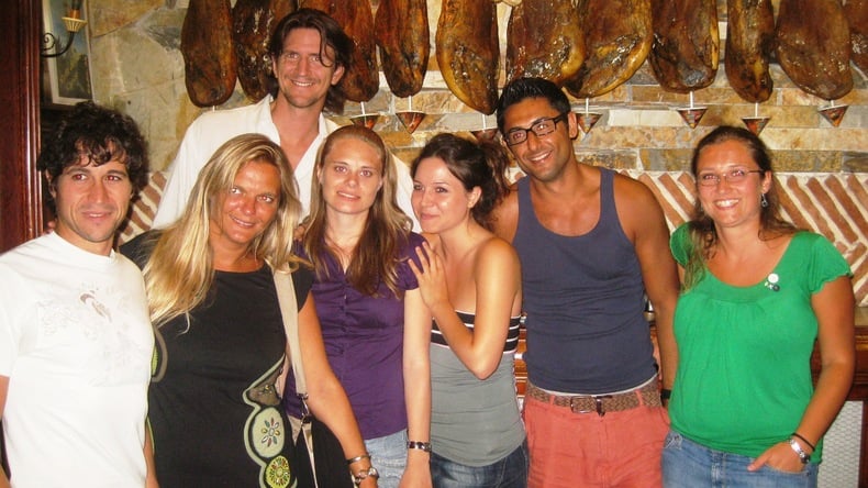 Studenti in Cadice