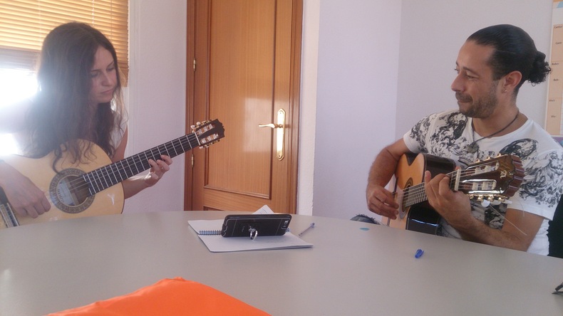 Gitar leksjon