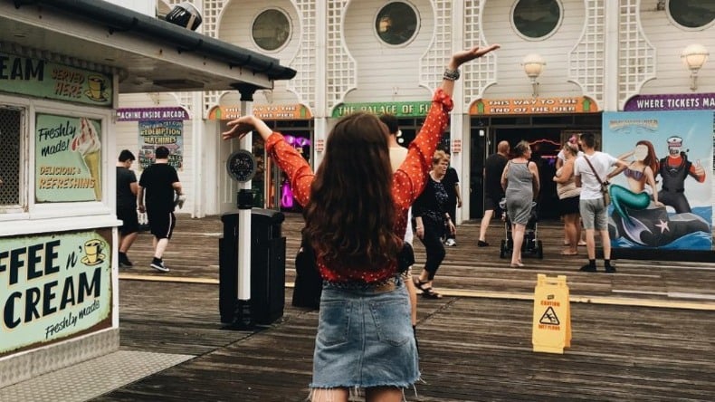 브라이튼에서의 즐거움!