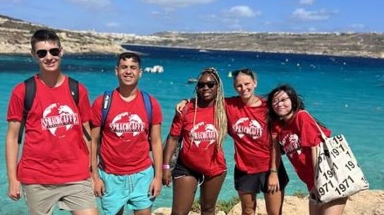 Alunos juniores da Sprachcaffe