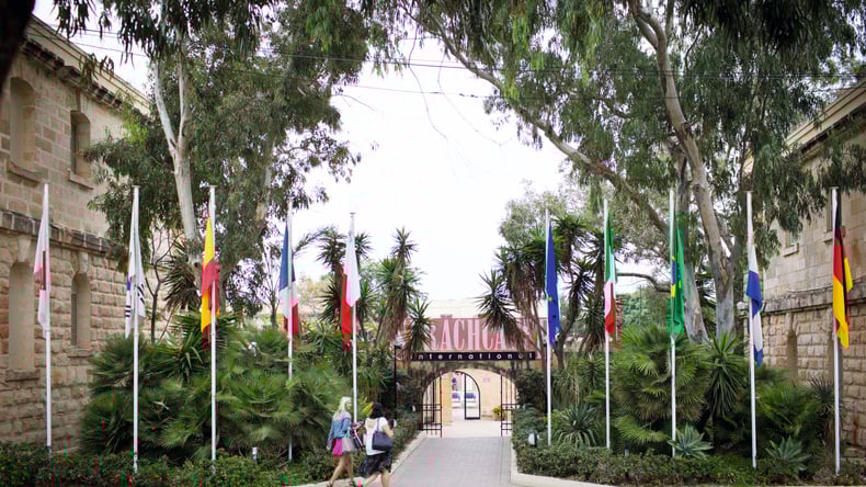 School entrance