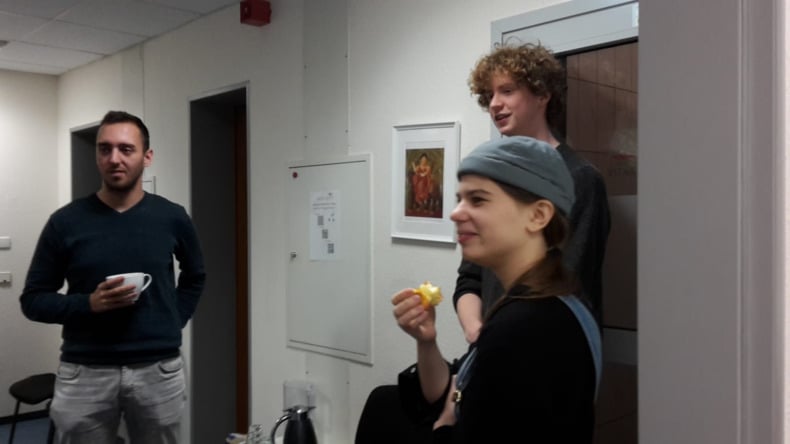 Sprachschule Aktiv students